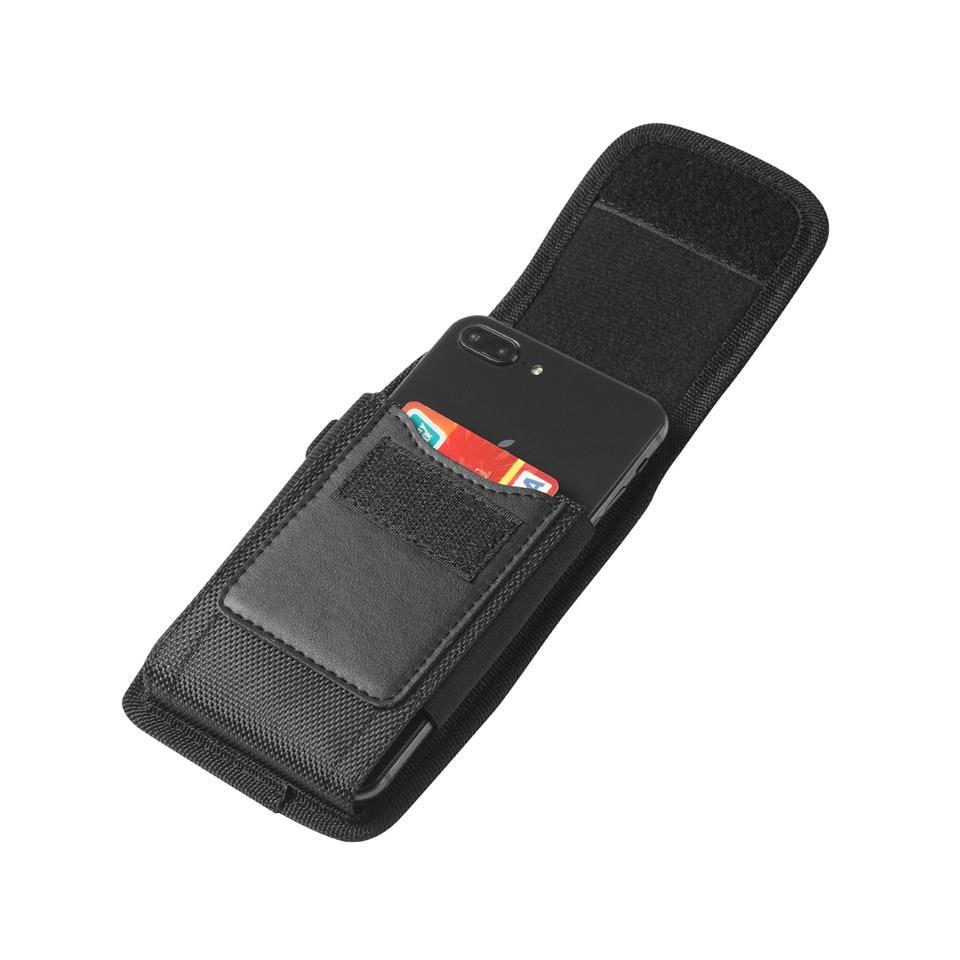 Telefon Kılıfı Plus Model Bel Kemeri Çantası 6-7 inch Siyah