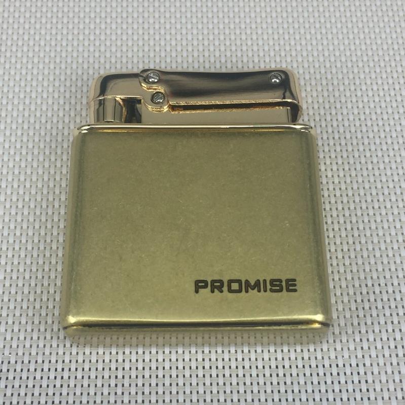 Promise Çakmak Koleksiyonluk Muhtar Çakmağı Altın Sarısı