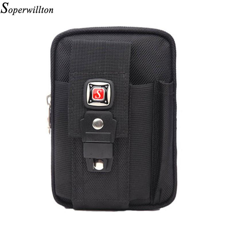 Soperwillton Klipsli Bel Çantası 18x10
