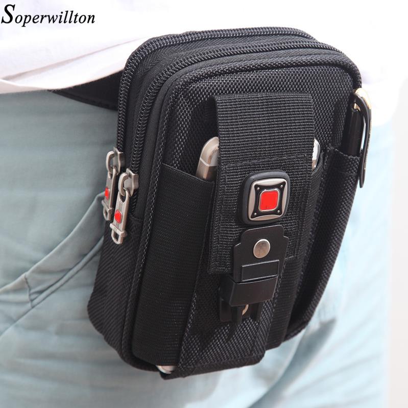 Soperwillton Klipsli Bel Çantası 18x10