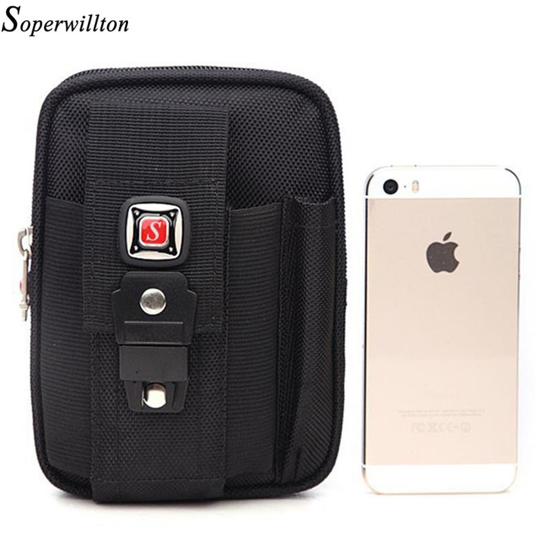 Soperwillton Klipsli Bel Çantası 18x10