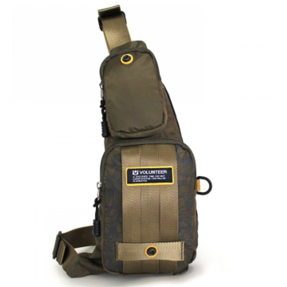 Volunteer Mini Çapraz Askılı Sırt Çantası Body Bag Yeşil Cy151