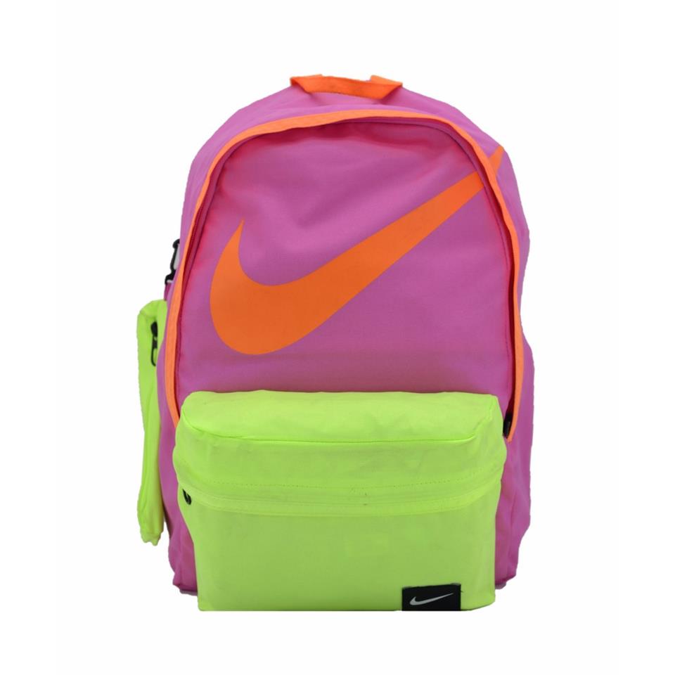 Nike 20 Litre Pembe Turuncu Okul Sırt Çantası Orjinal