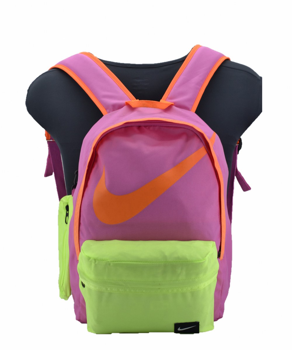 Nike 20 Litre Pembe Turuncu Okul Sırt Çantası Orjinal