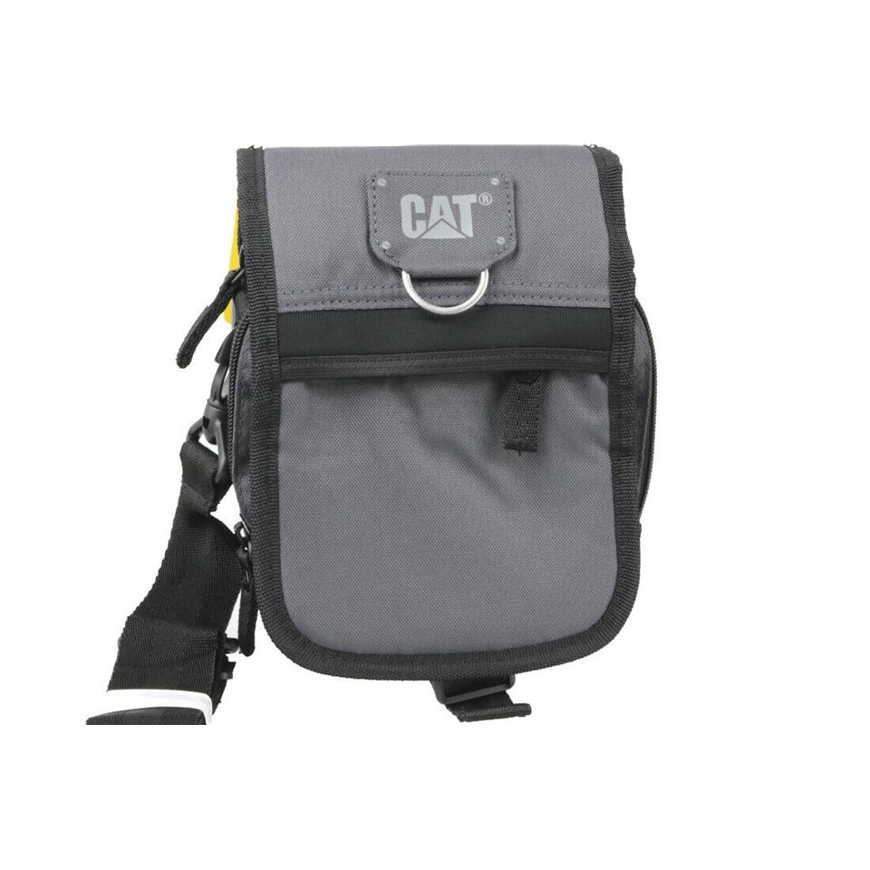 Cat Erkek Kanvas Kumaş Askılı Postacı Çanta Antrasit 83439