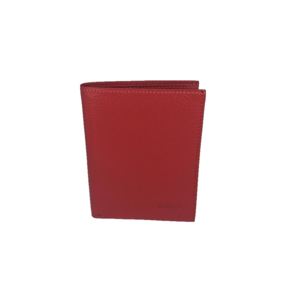 Hakiki Deri Kartlık Cüzdan Kırmızı Cy01037