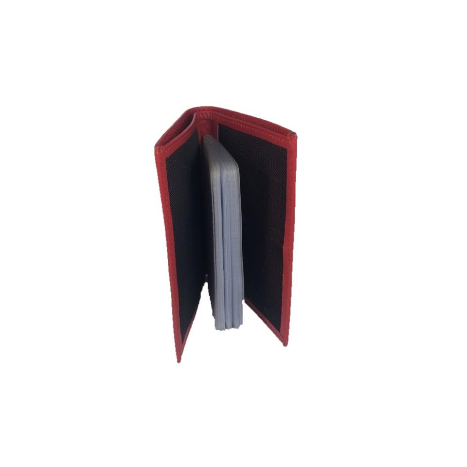 Hakiki Deri Kartlık Cüzdan Kırmızı Cy01037