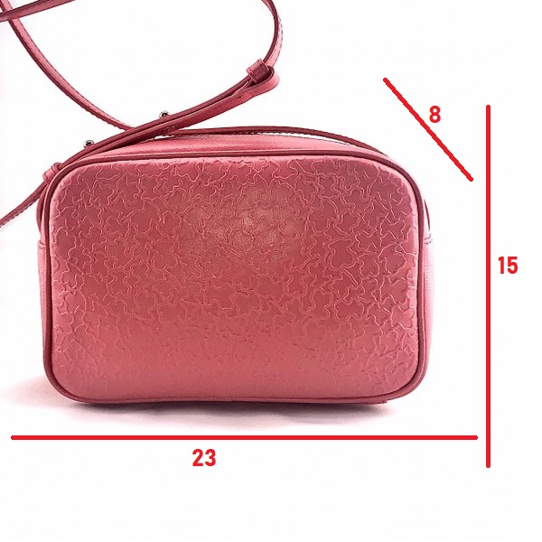 Hakiki Deri Bayan Omuz Askılı Minimal Sport Çanta Pembe