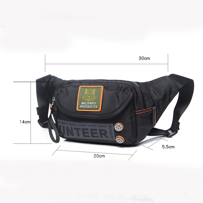 Volunteer Freebag Outdoor Bel Çantası Siyah Cy567
