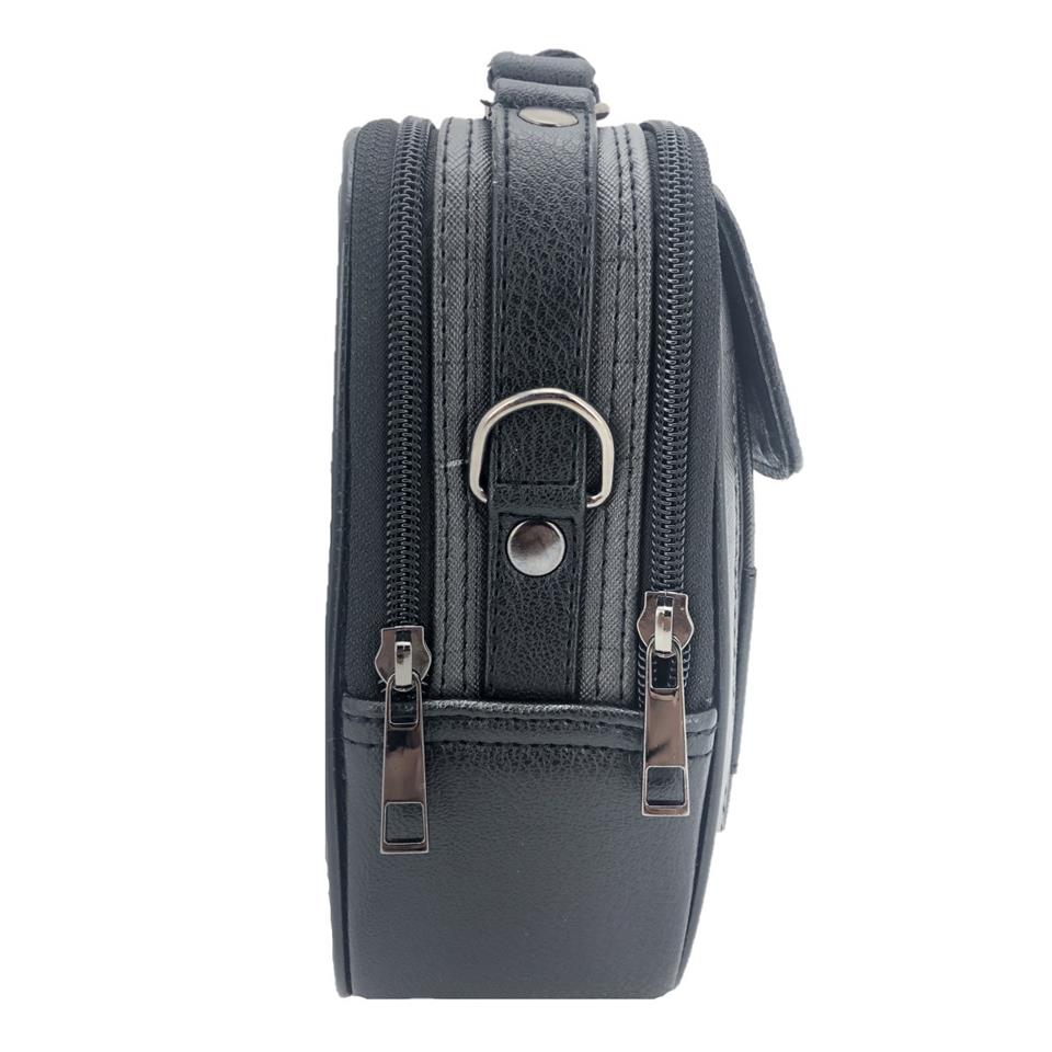 Guzzder Kasalı El ve Omuz ÇantasıKapaklı  Dikey Büyük Boy 25 Cm