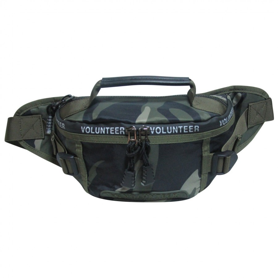 Volunteer Kamuflajlı Taktik Bel Çantası
