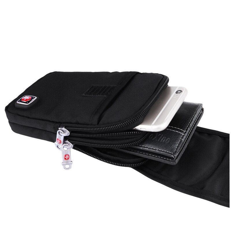 Paukaot Kapaklı İsviçre Klipsli Bel Çantası 16x10