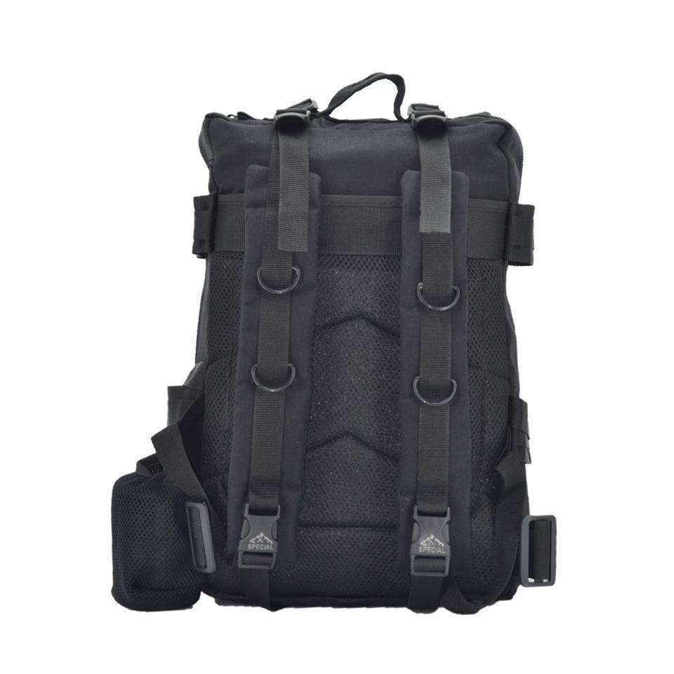 35 Litre Cordura Taktik Sırt Çantası Siyah