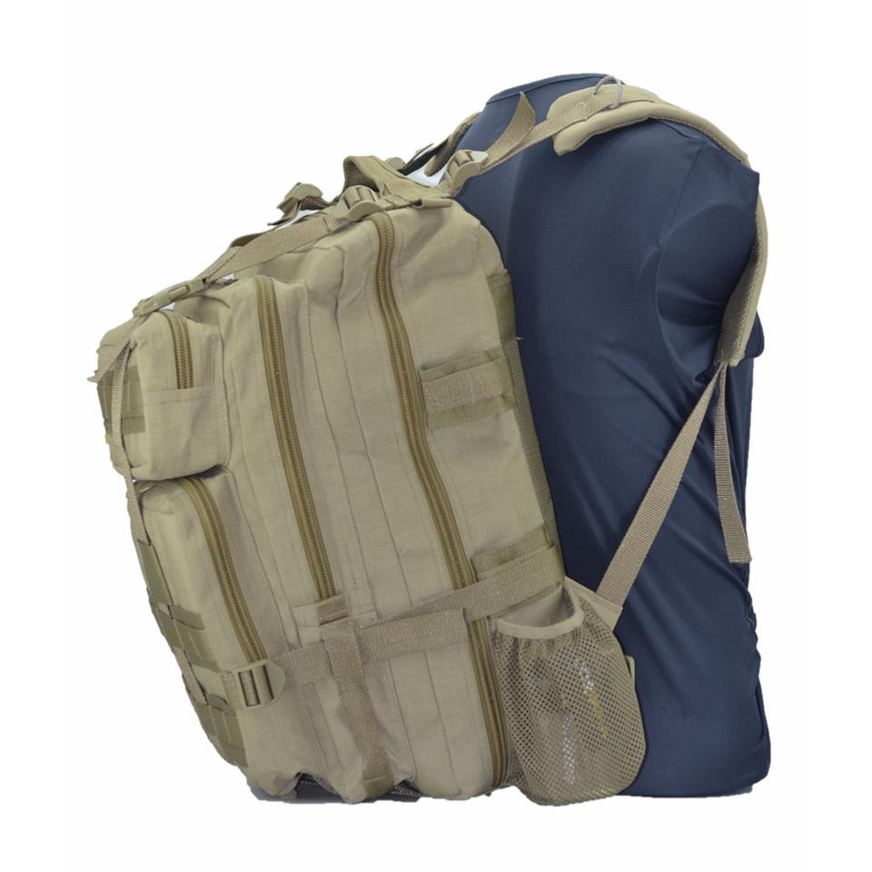 35 Litre Cordura Taktik Sırt Çantası Haki