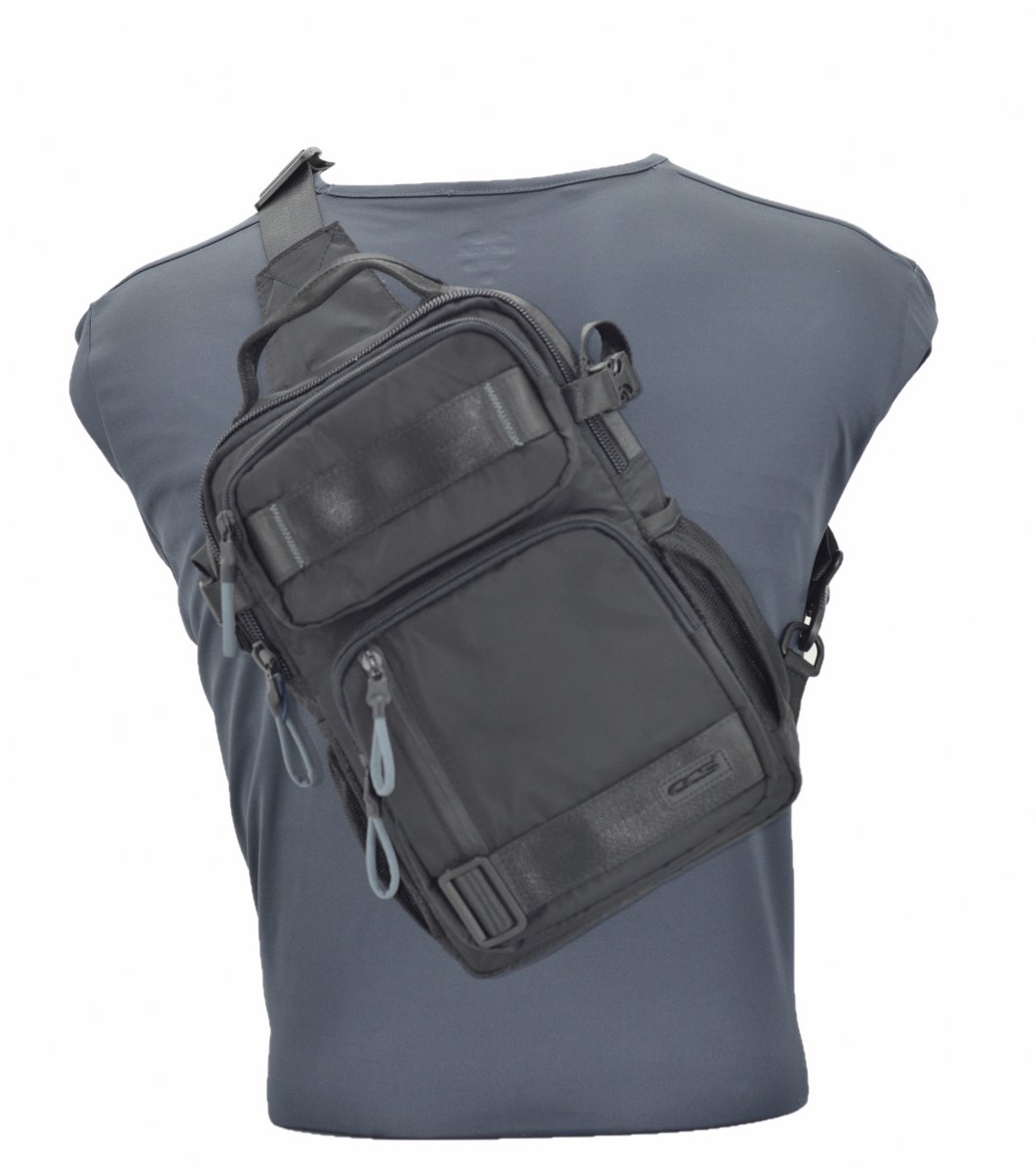 Ccs Kumaş El ve Sırt Çantası Body Bag Siyah