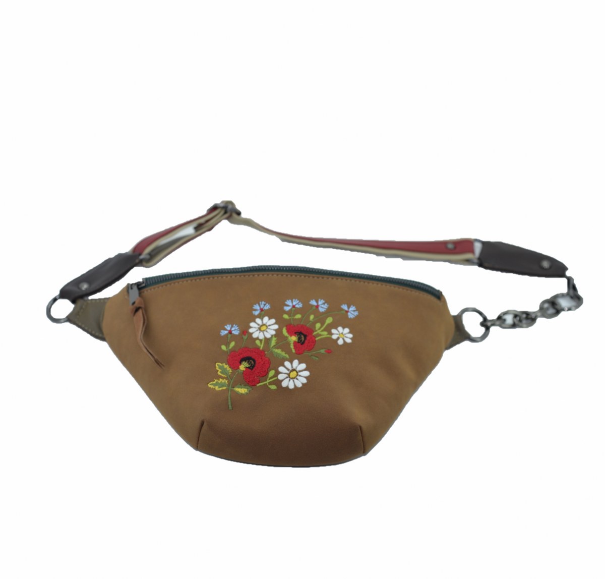 Stil Bayan Omuz ve Bel Çantası Taba