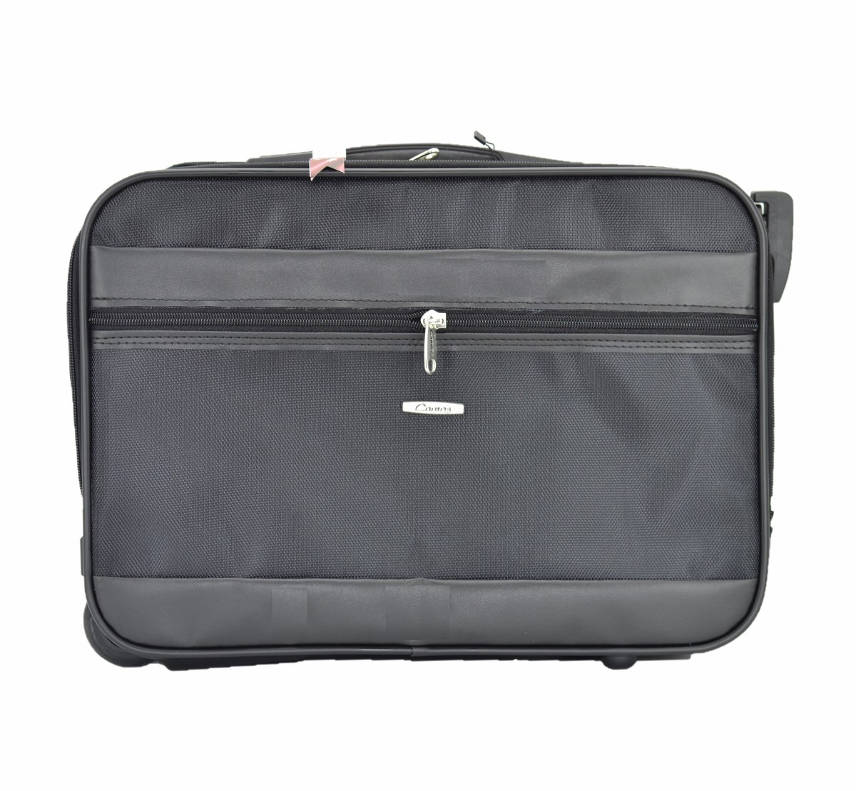 Çekçekli Kabin Boy Seyahat ve Business Çanta Siyah 42 Cm