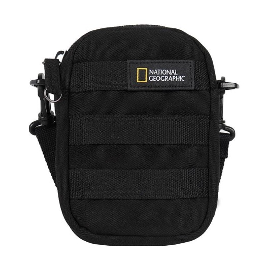 National Geographic Siyah Postacı Askılı Çanta