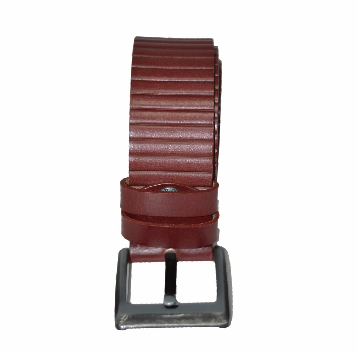 Guard Hakiki Deri Lüx Bordo Kot Kemer 125 Cm