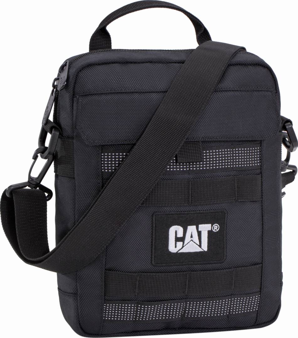 Cat Su Geçirmez Molle Askılı Postacı Çanta Siyah