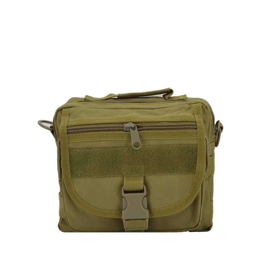 Taktik Outdoor Askılı Omuz ve Bel Çantası Haki