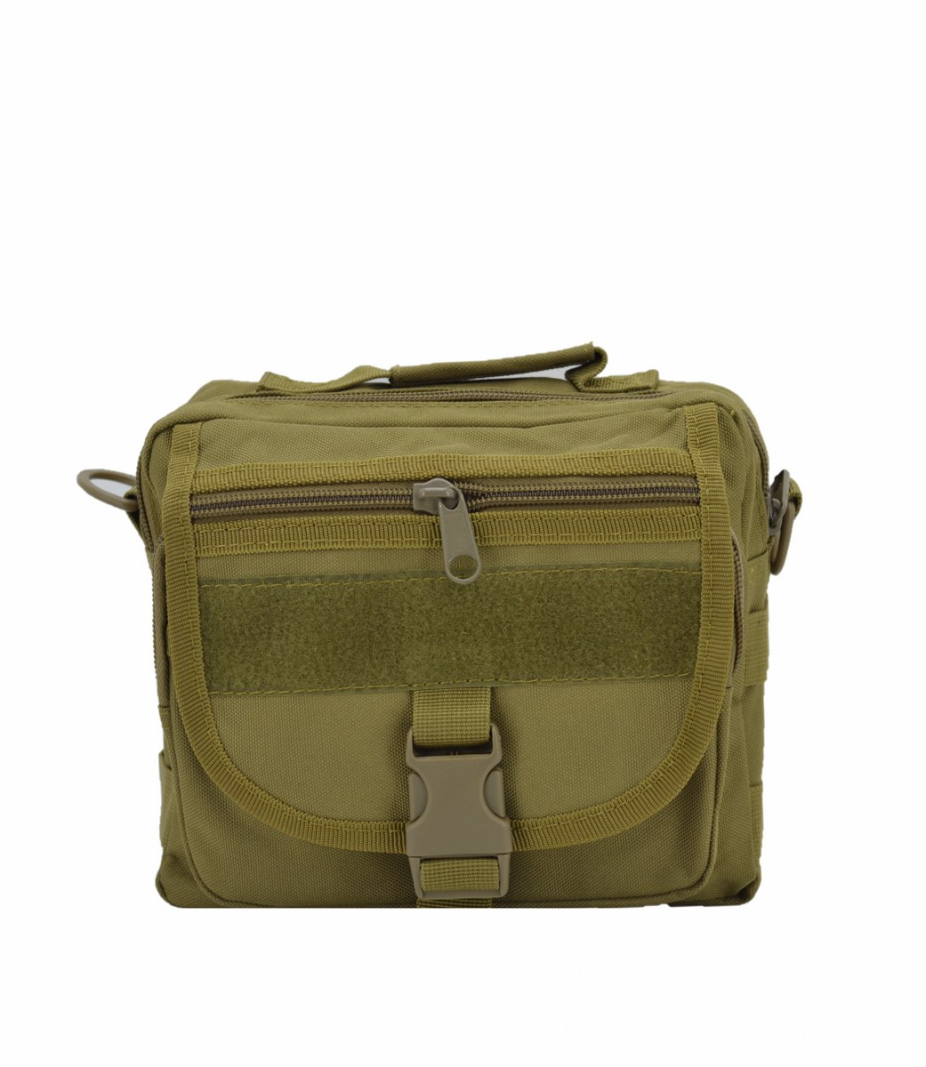Taktik Outdoor Askılı Omuz ve Bel Çantası Haki