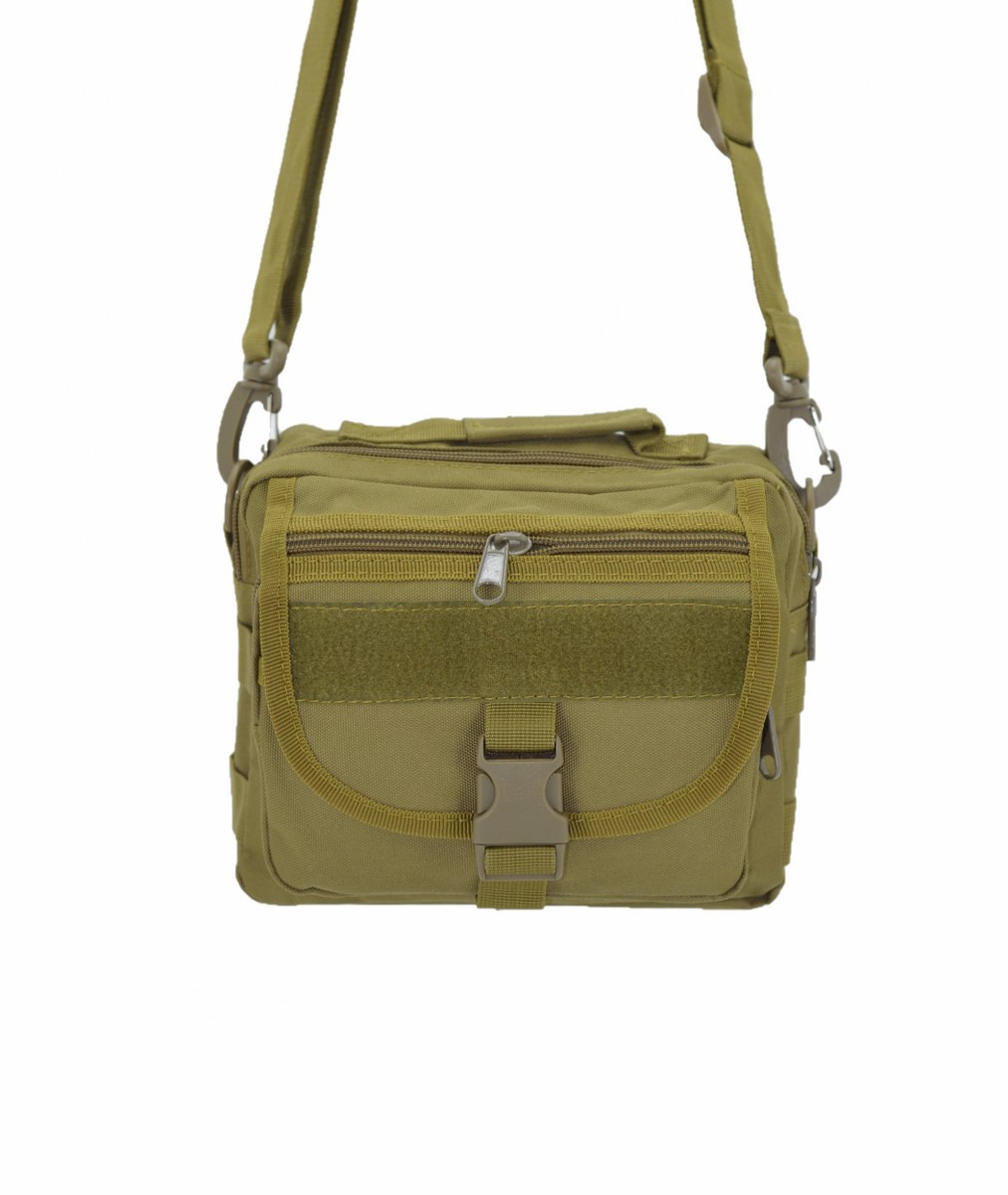 Taktik Outdoor Askılı Omuz ve Bel Çantası Haki