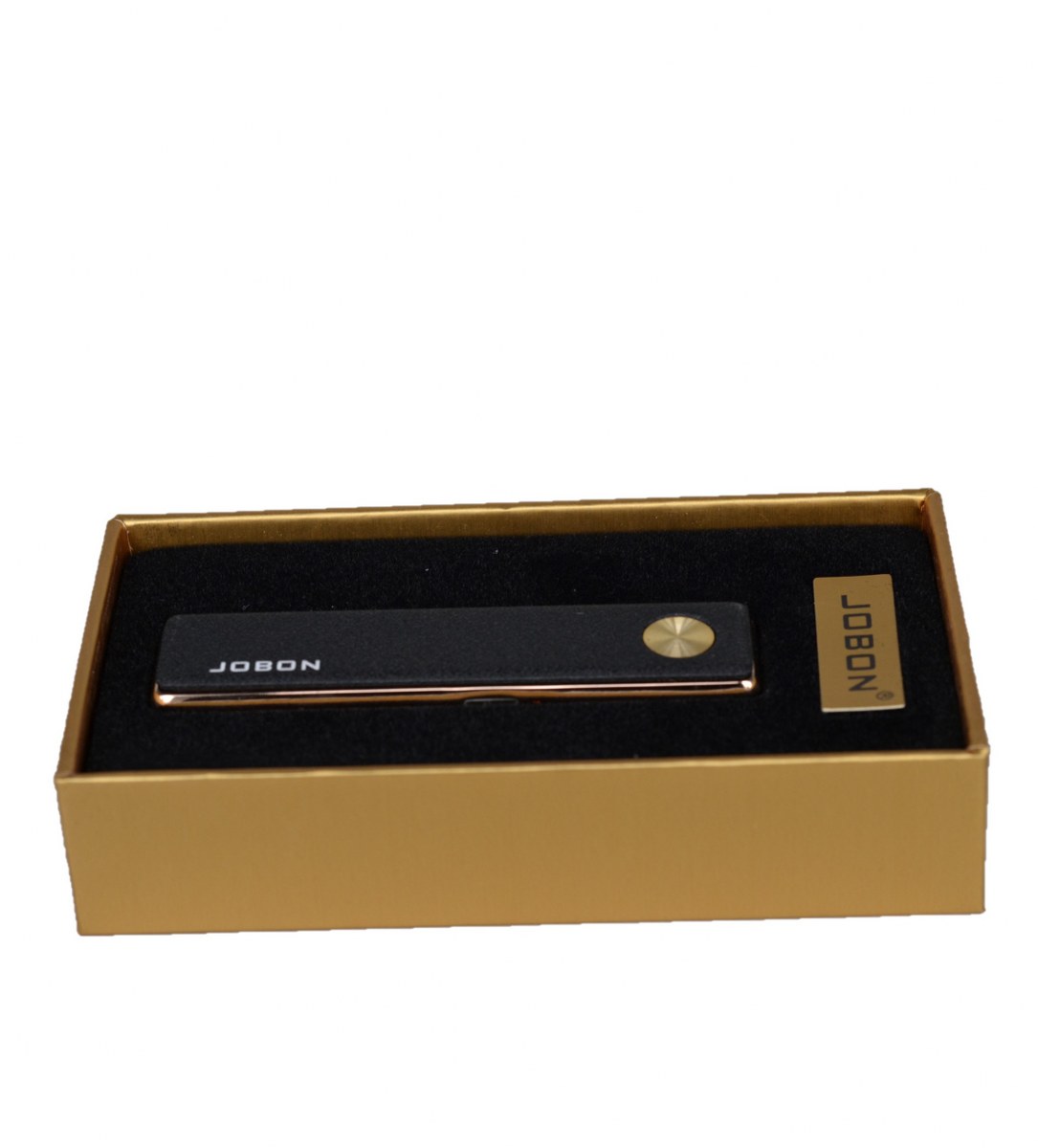 Jobon Slim Usb Çakmak Mat Siyah