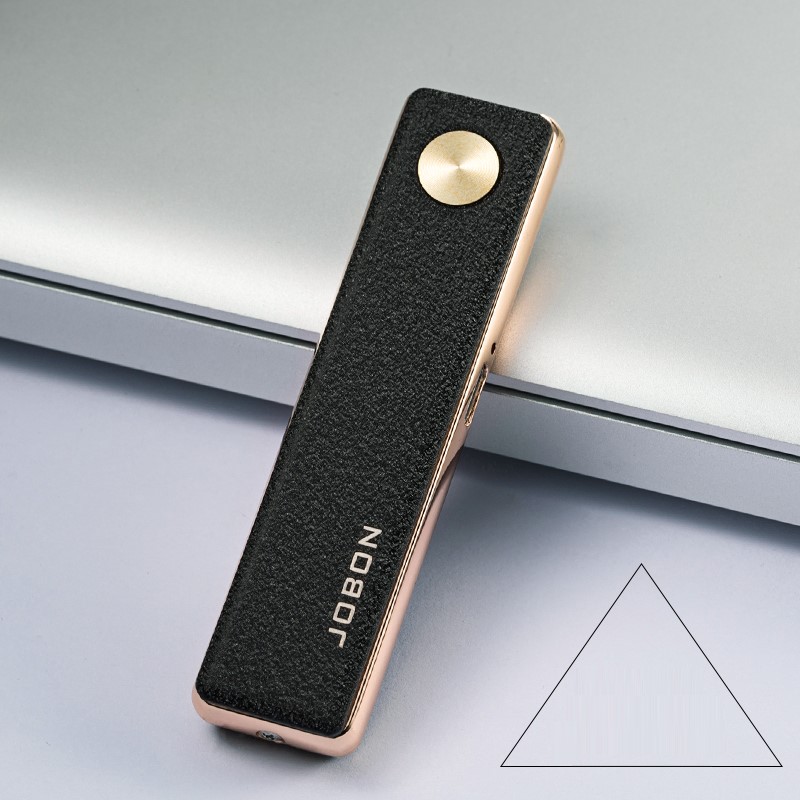 Jobon Slim Usb Çakmak Mat Siyah
