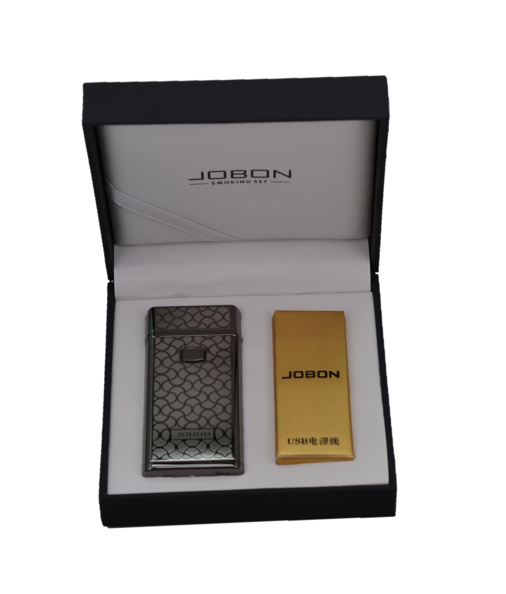 Jobon Marka USB Şarjlı Çakmak Füme