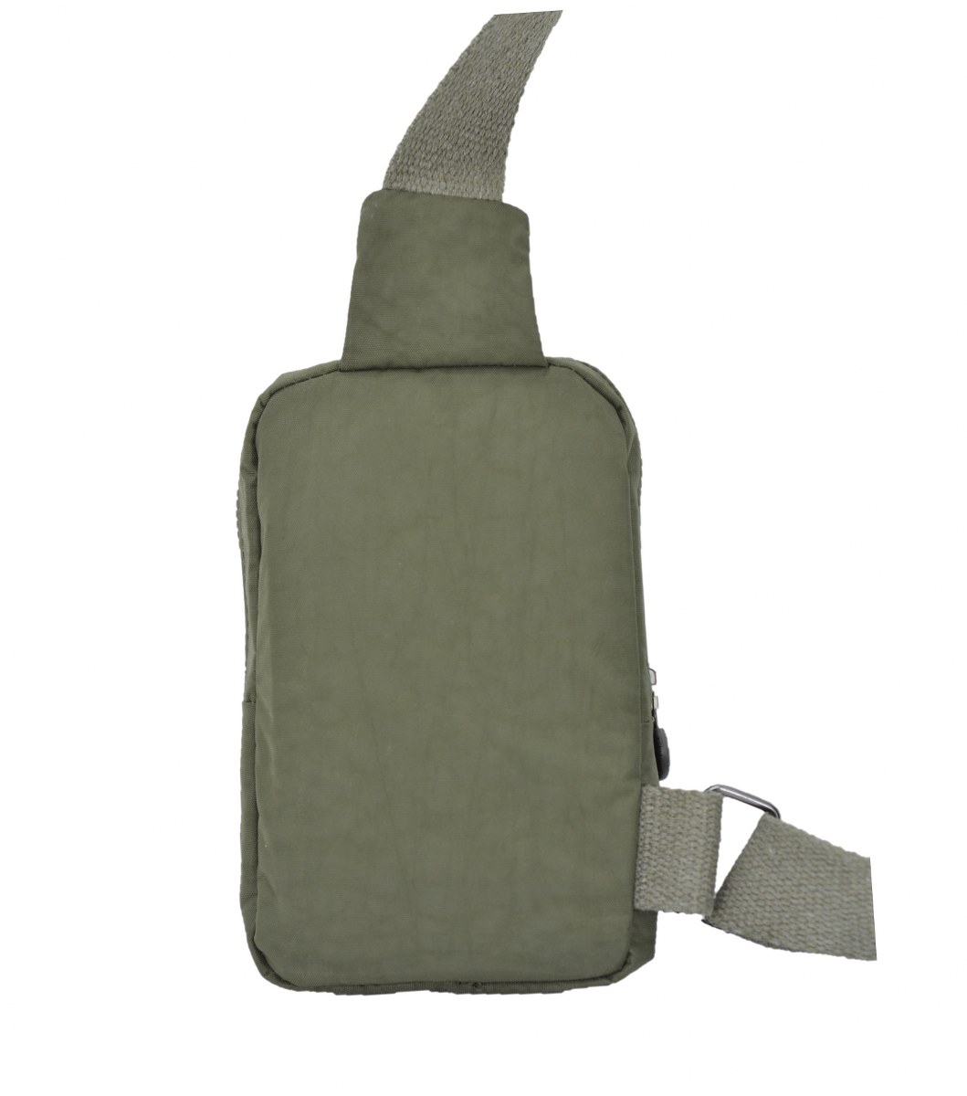 Newish Krinkl Minimal Bodybag Sırt ve Göğüs Çantası Yeşil