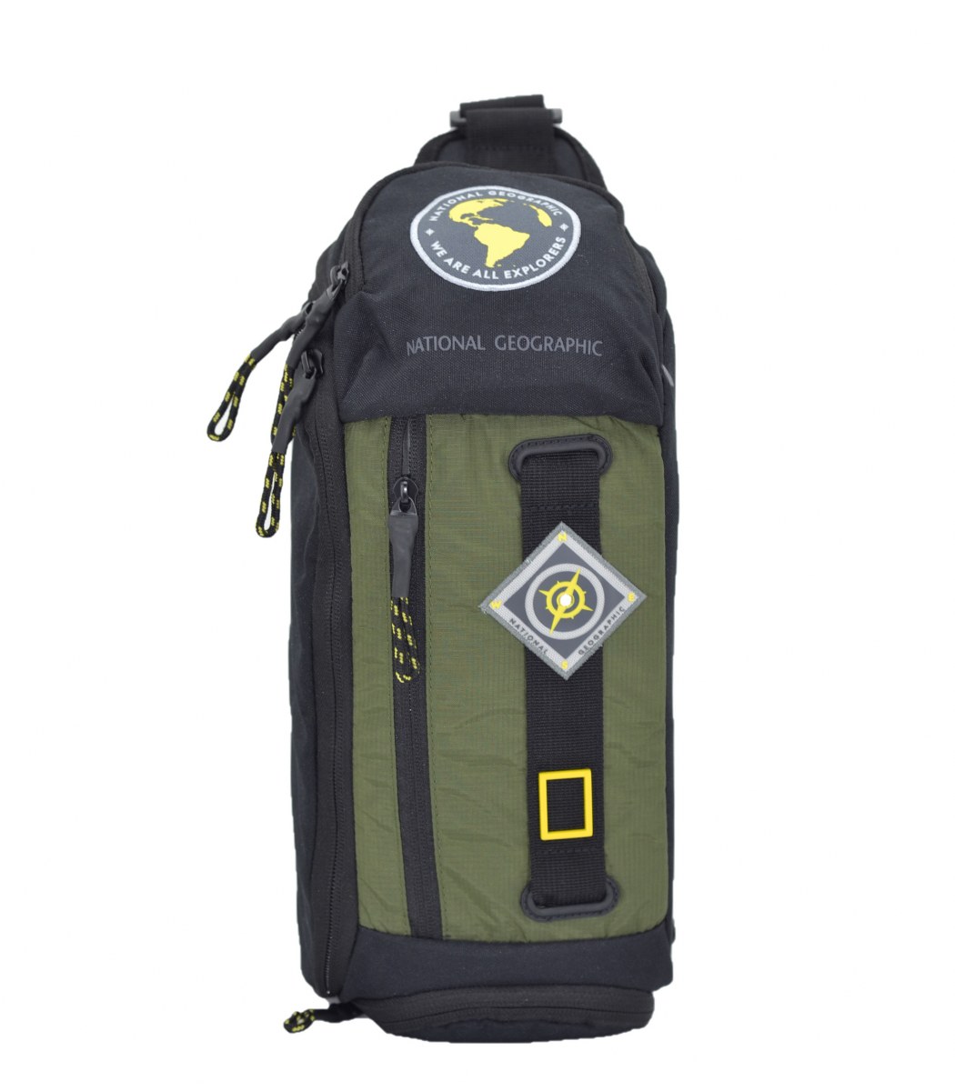 National Geographic Bodybag Sırt ve Göğüs Çantası Yeşil 38x15