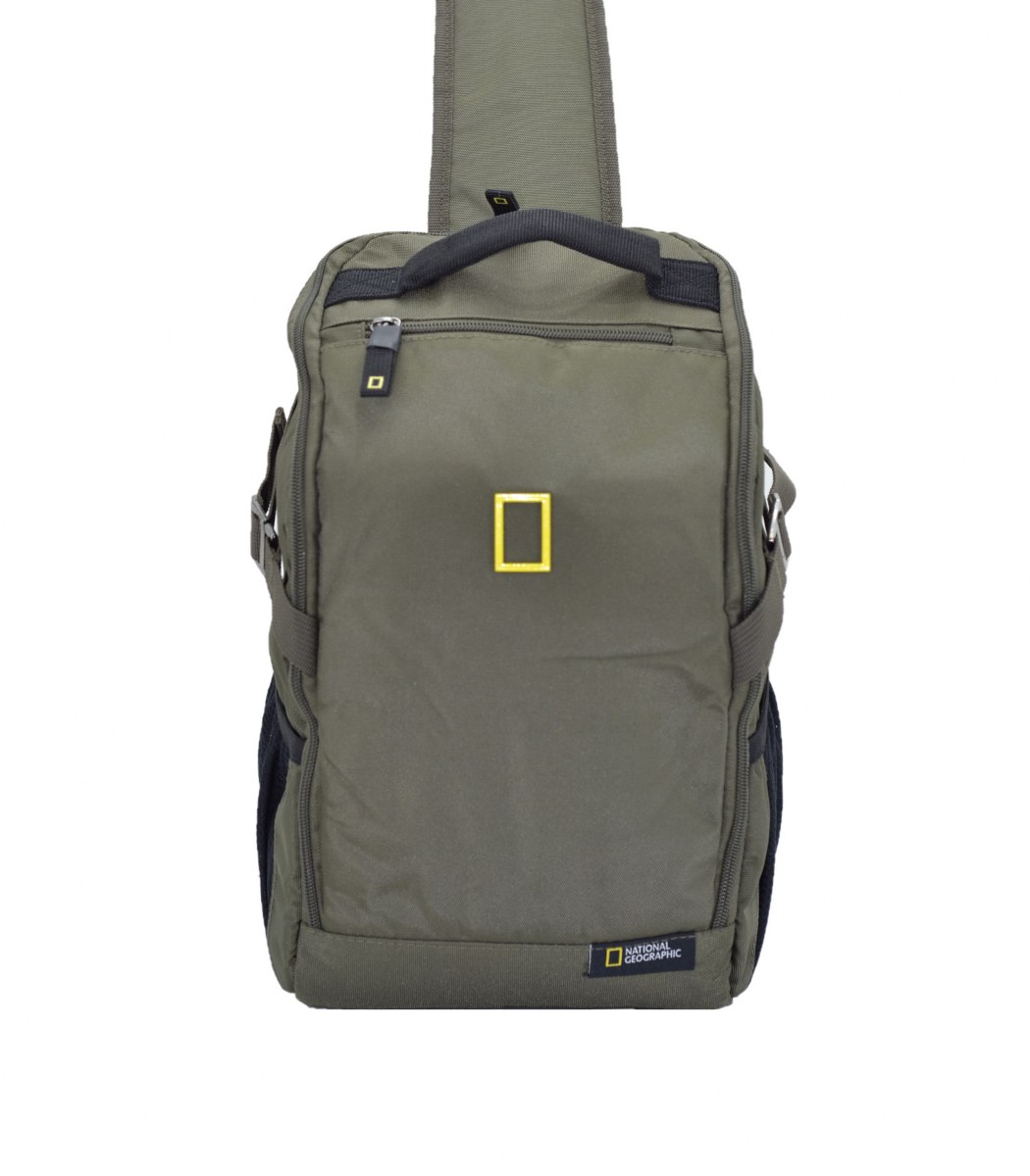 National Geographic Rfıd Bodybag Sırt ve Göğüs Çantası Yeşil 34x21