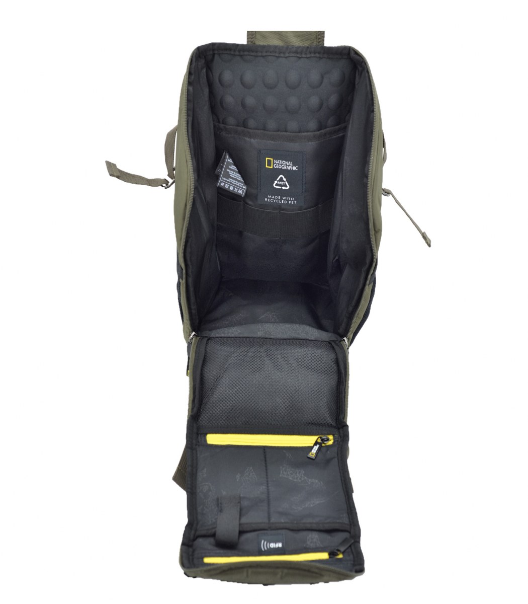 National Geographic Rfıd Bodybag Sırt ve Göğüs Çantası Yeşil 34x21