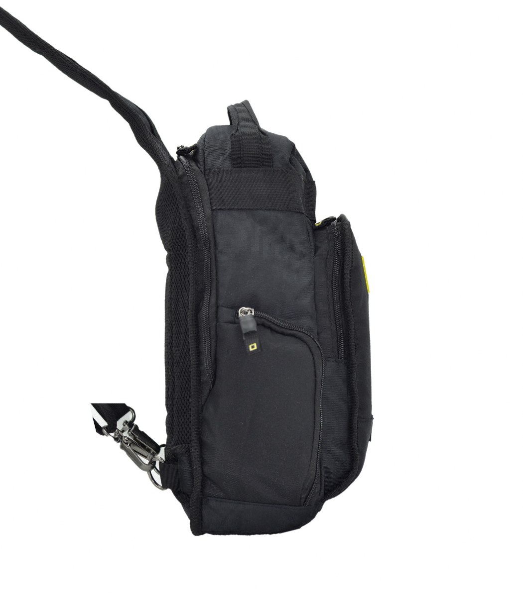 National Geographic Rfıd Bodybag Sırt ve Göğüs Çantası Siyah 34x20