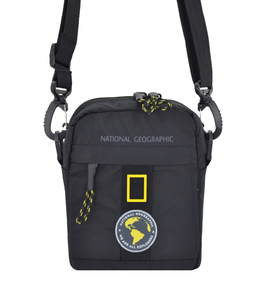 National Geographic Postacı Askılı Çanta Siyah 19x14