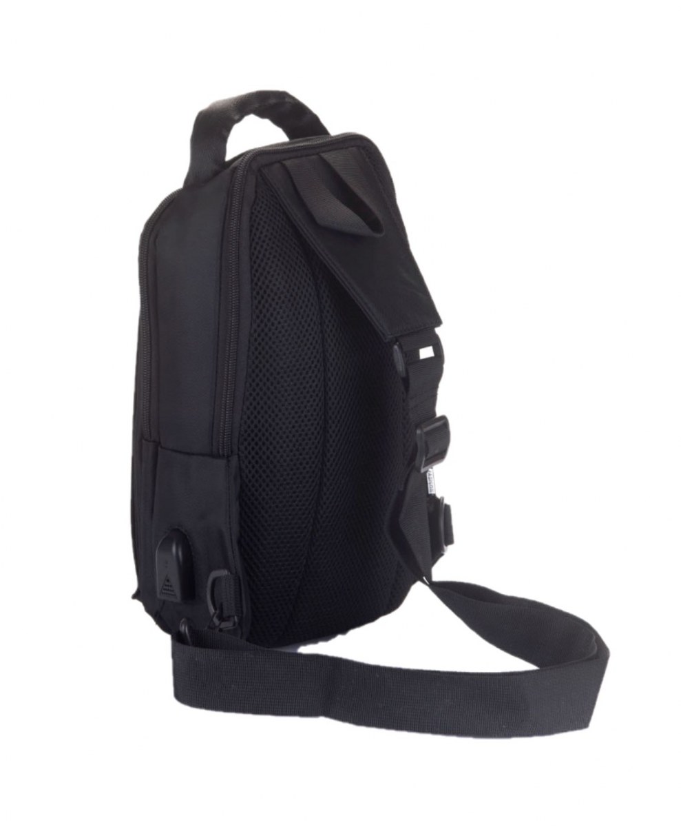 Ccs Usb Kumaş Sırt Çantası Siyah 31x18
