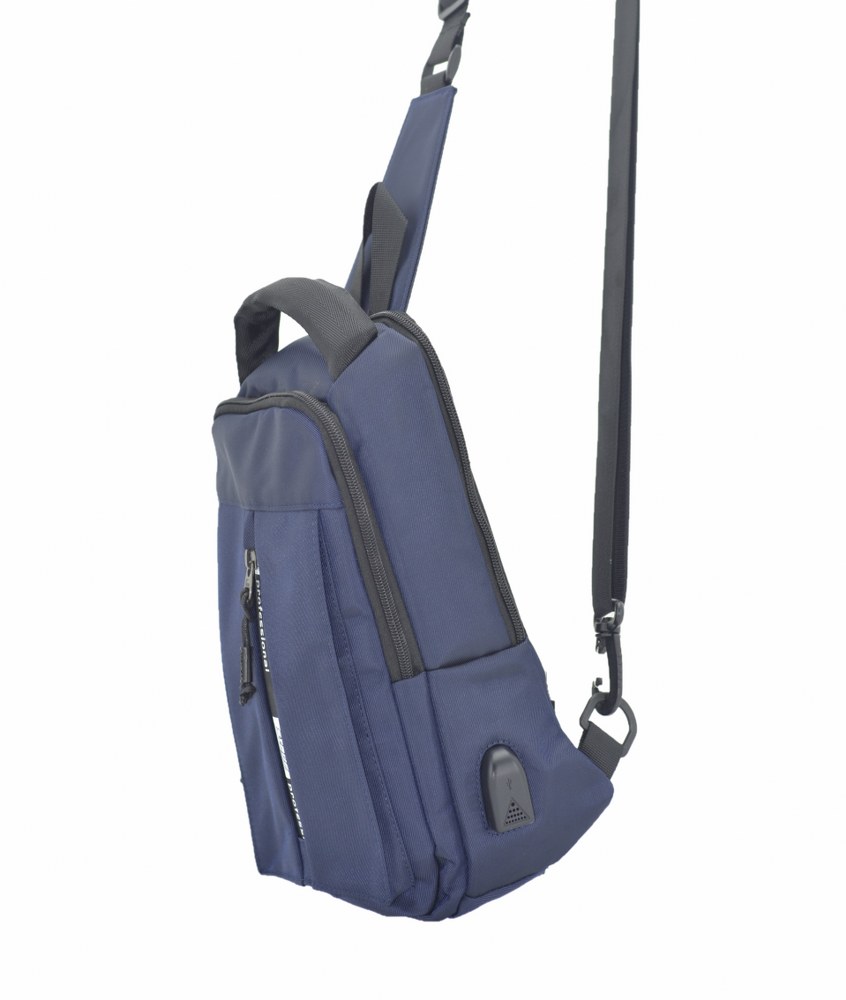Ccs Usb Kumaş Sırt Çantası Lacivert 31x18