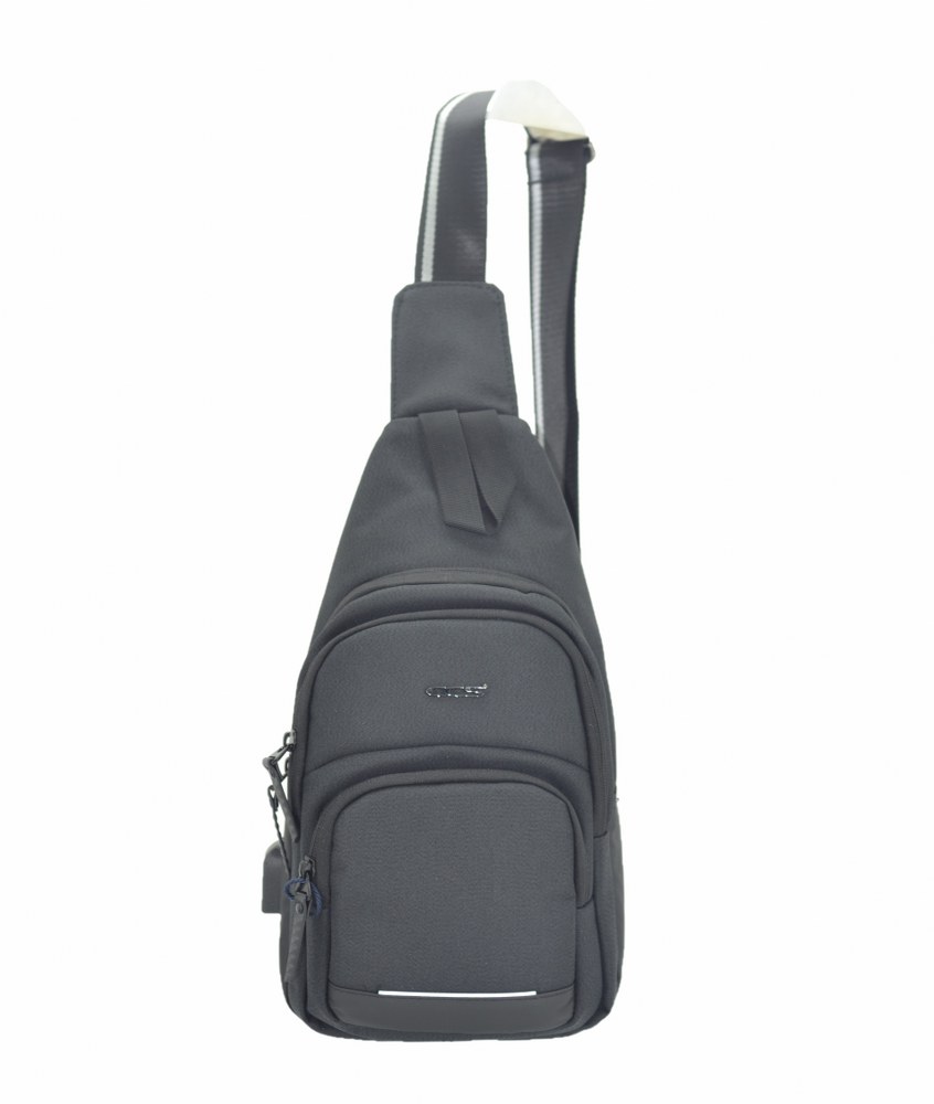 Ccs Usb Kumaş Sırt Çantası Siyah 34x18