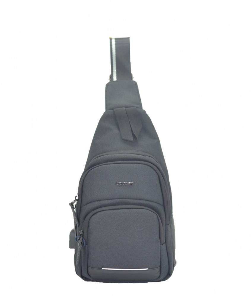 Ccs Usb Kumaş Sırt Çantası Siyah 34x18