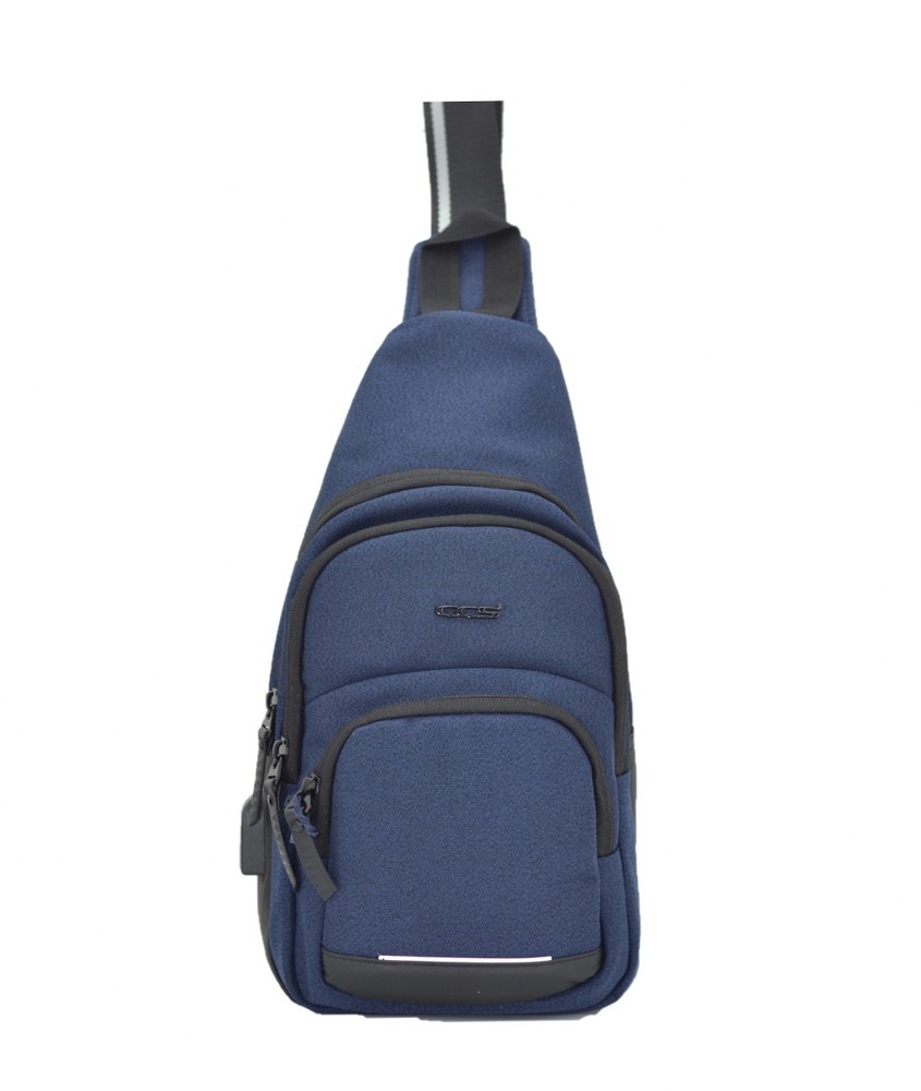 Ccs Usb Kumaş Sırt Çantası Lacivert 34x18