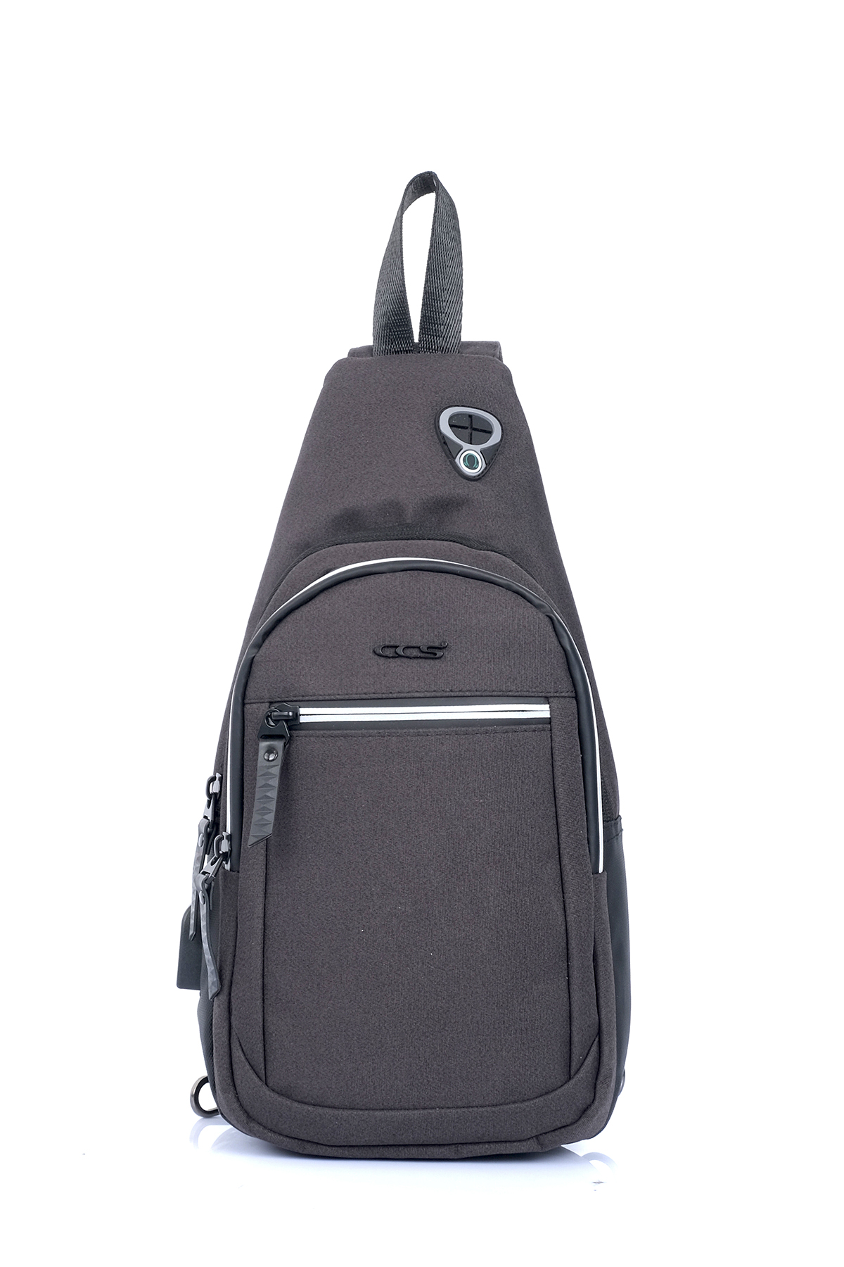 Ccs Usb Kumaş Sırt Çantası Siyah 36x18
