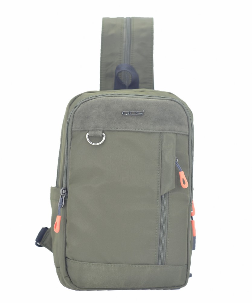 Ccs Usb Kumaş Sırt Çantası Yeşil 31x20