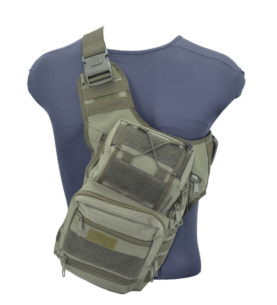 Outdoor Taktik  Askılı Omuz Çantası Haki 