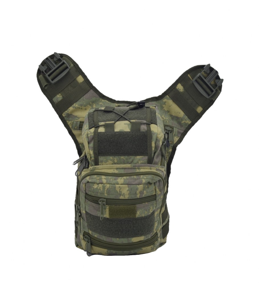 Taktik Outdoor Askılı Omuz Çantası Kamuflaj