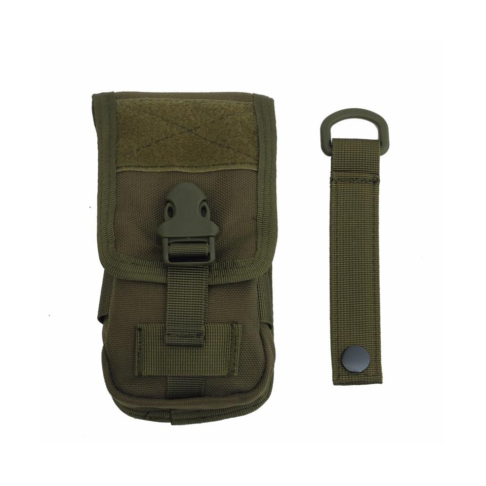Taktik Molle Telefon Bel Çantası Yeşil