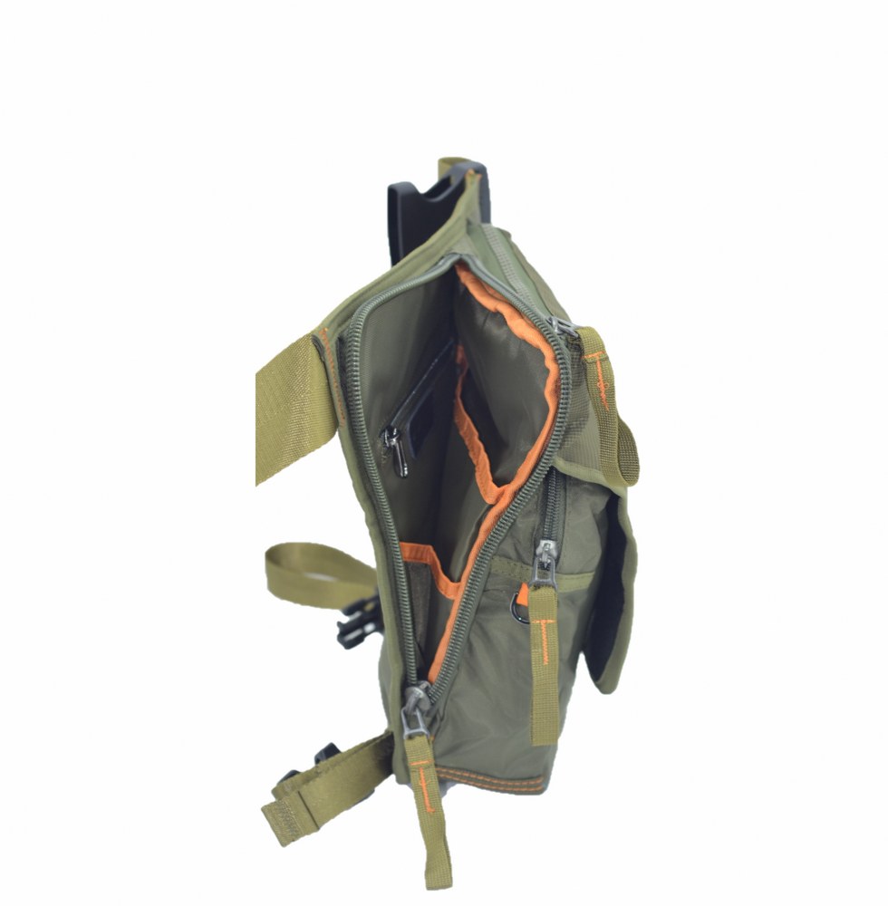 ÇÇS Waterproof Motosiklet Bel Bacak Çantası Yeşil