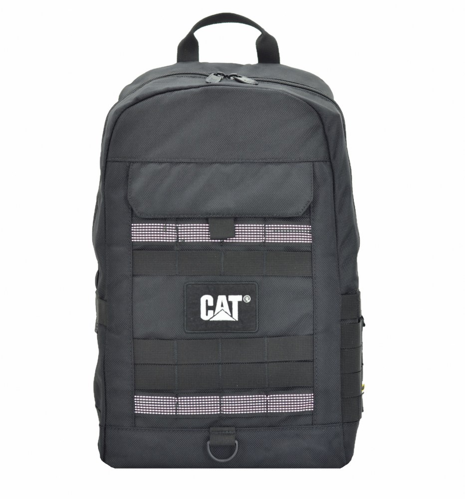 Cat Molle Sistem Su Geçirzmez Caterpillar Sırt Çantası Siyah