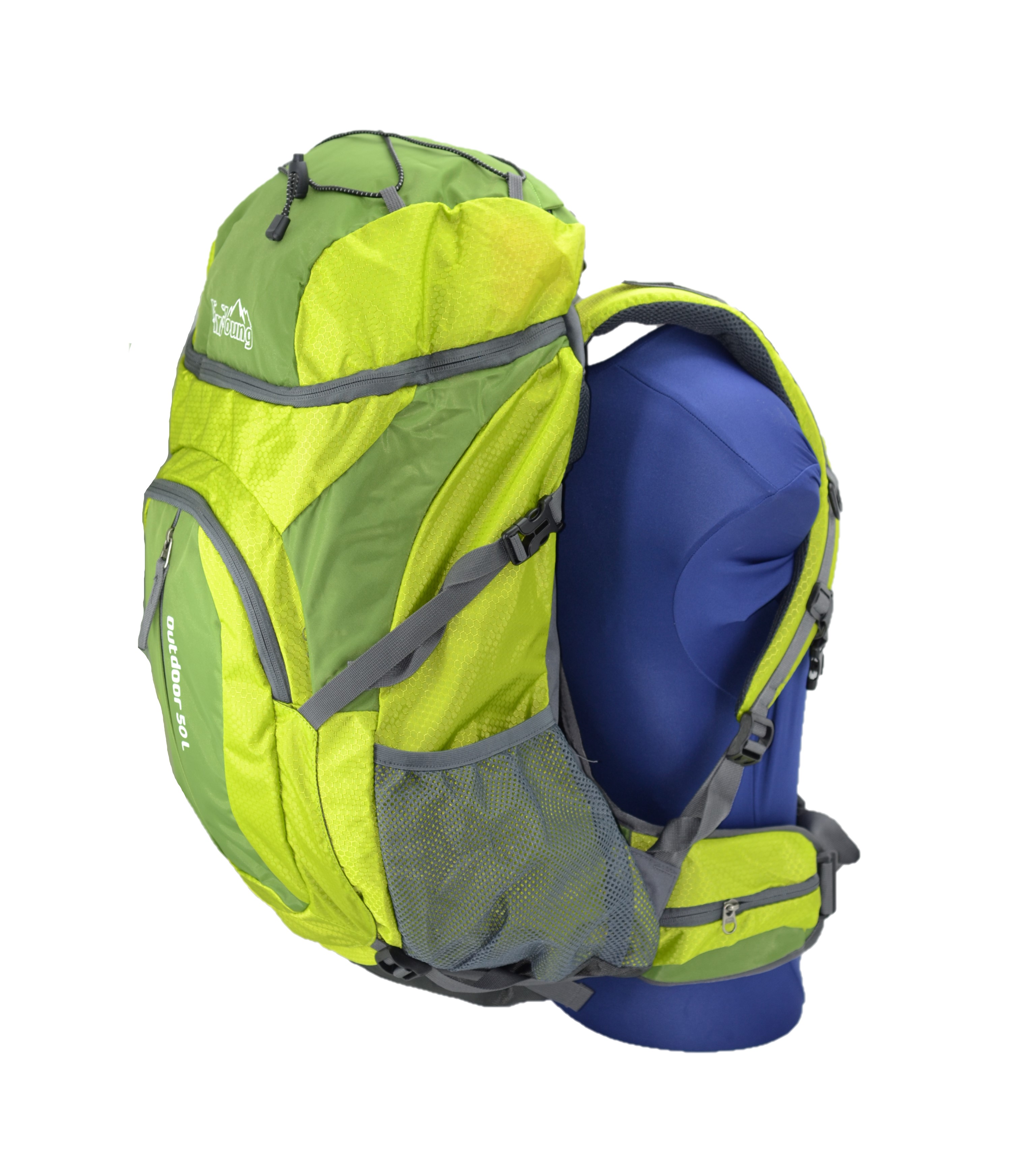 Young Ergonomik Outdoor Sırt Çantası Yeşil 45x30