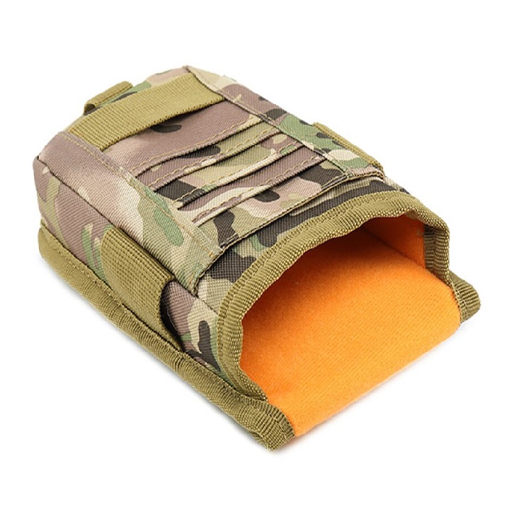 Plus Model Cep Telefonu İçin Taktik Kılıf Bel Çantası  kamuflaj 18x9
